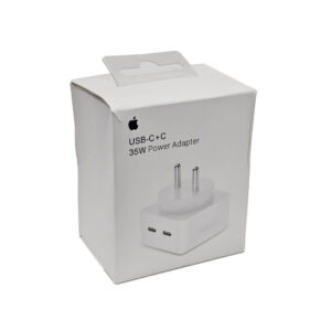 apple 35w dual usb‑c adapter