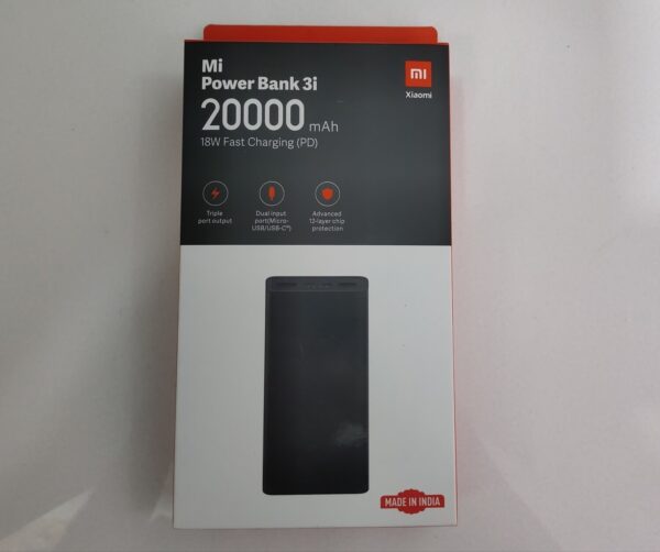 mi power bank 3i 20000mah