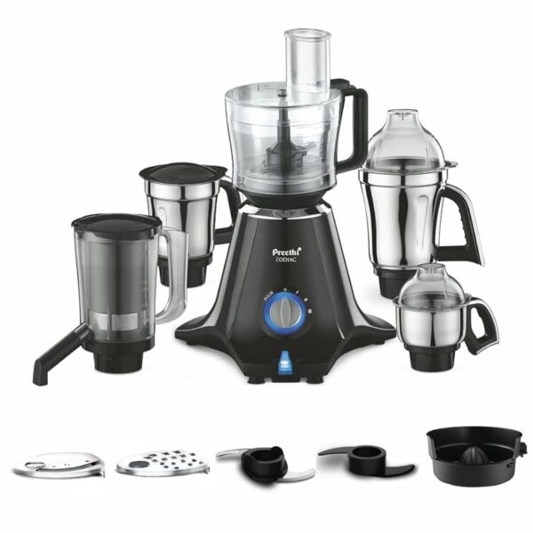 preethi zodiac mg 218 750w mixer grinder + food processor