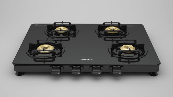 havells adonia glass 4 burner gas stove
