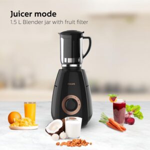 philips hl7707/01 3 in 1 750w mixer grinder + juicer