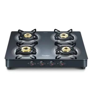 prestige royale plus glass 4 burner gas stove