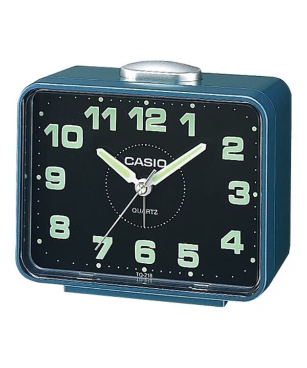 casio twin bell alarm clock tq 218